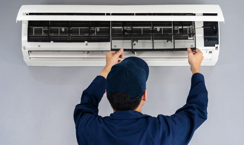 What is the procedure of AC installation?
