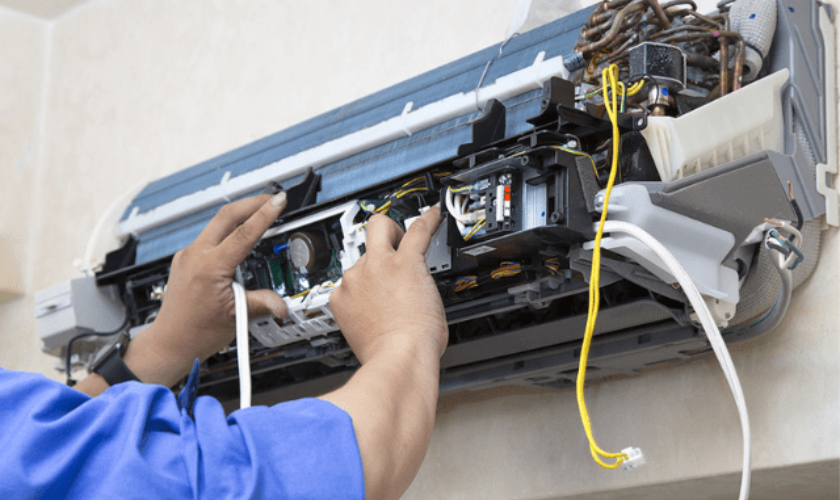 What to do to service air conditioner?